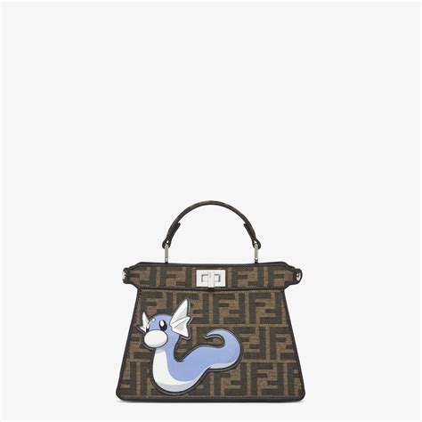 fendi peekaboo stoff|fendi peekaboo.